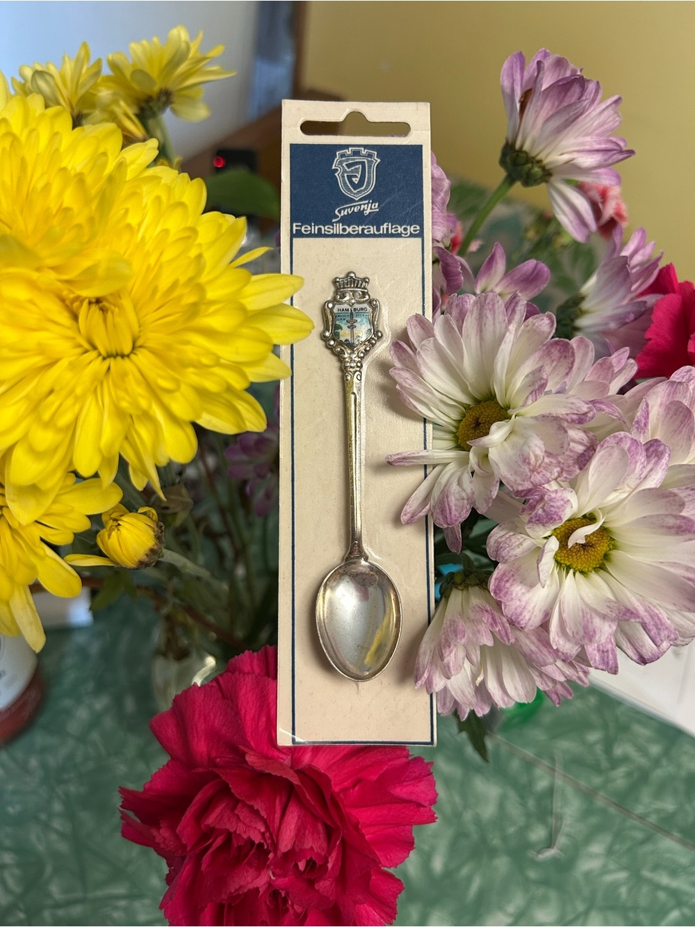 Hamburg vintage Souvenir Spoon – Silver Plated